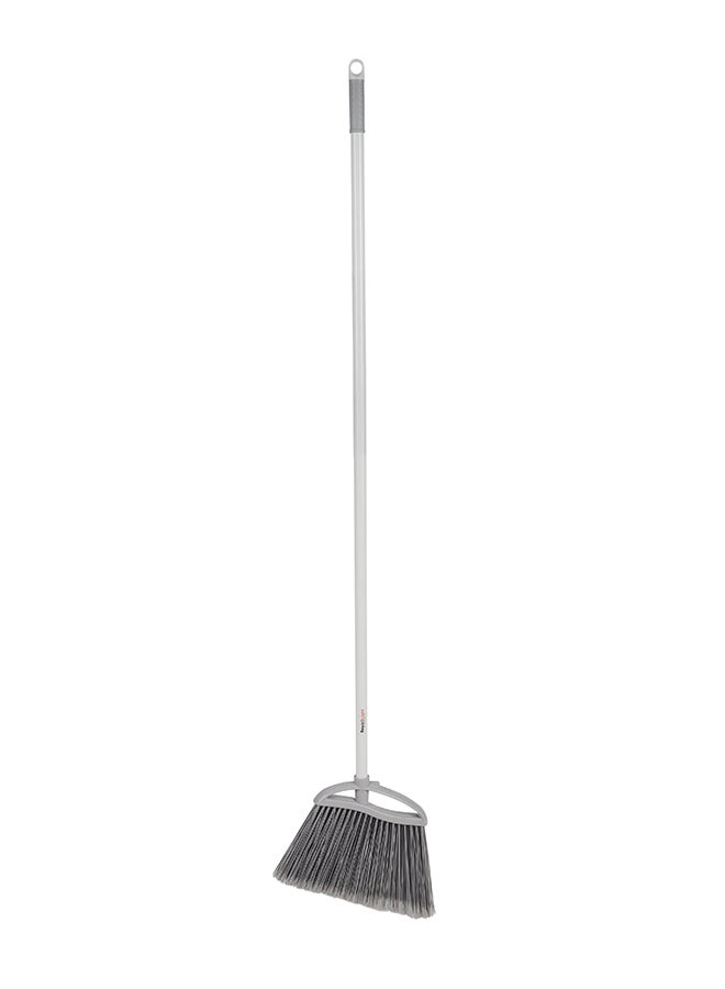 Royalford 33 cm Dustpan and Broom Set | Long Handle, Large and Wide Brush Head, Durable Stiff Bristles, Comfortable Grip | Multicolor | RF12854 - Image 2